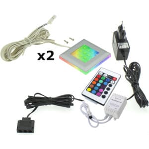 LED osvětlení QUATRO 2P RGB (volba barev)