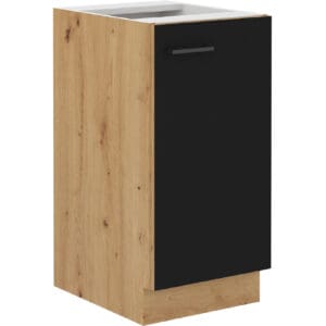 Dolní skříňka 40 MADERA 06 dub artisan / černá