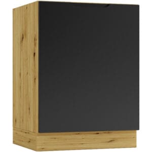 Dolní skříňka D60 ELLEN 04 dub artisan / černá