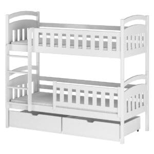 Dřevěná patrová postel IGO 80x200