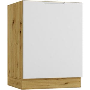 Dřezová skříňka D60PC ELLEN 06 dub artisan / šedá