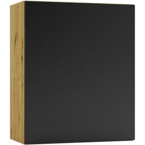 Horní skříňka W60 ELLEN 18 dub artisan / černá