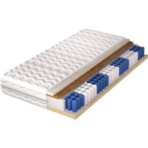 Matrace 140x200 VIRGINIA LUX pocket kokos lateks