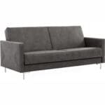 Pohovka SELVA B manila dark grey chrom