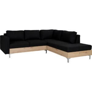Rohová sedačka ORLEAN WOOD kariba 17 / dub artisan pravá