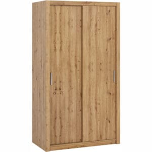 Skříň s posuvnými dveřmi 120 BONEY BO07 dub artisan