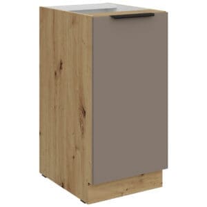 Skříňka dolní 40 ERIS 12 Dub Artisan / Písková Šedá AFM