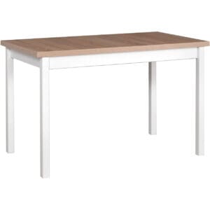 Stůl DS10 70x120/160 sonoma laminát / bílý