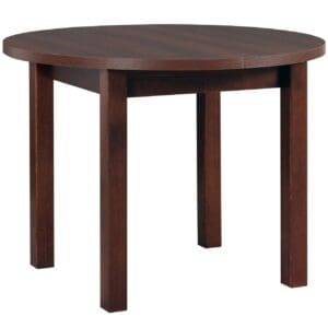Stůl DS25 100x100/180 ořech laminát