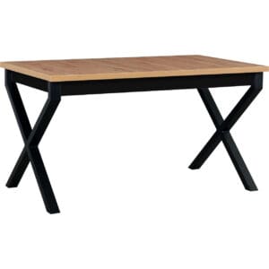 Stůl DS50 80x140/180 artisan laminát / černý