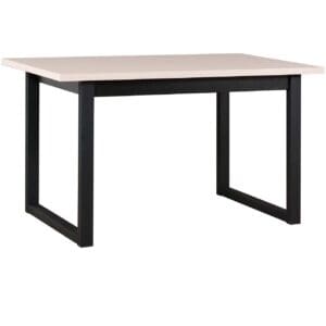 Stůl DS52 80x140/180 kašmír laminát / černý