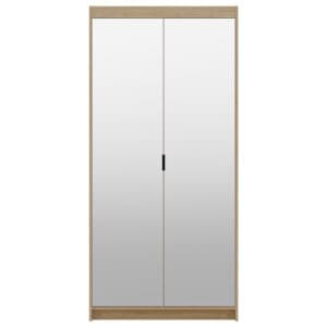 Skříň se zrcadlem ELENI 2D olejovaný dub